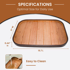 Decorative tray suitable for living room bedroom or entryway