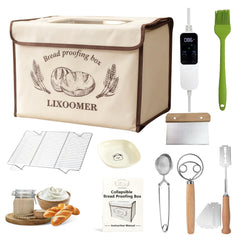 LIXOOMER collapsible bread proofing box front view
