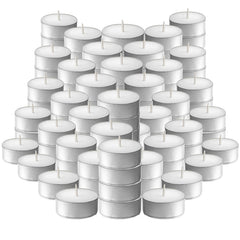 L'ner Tea Light Candles 100 pack unscented tealights