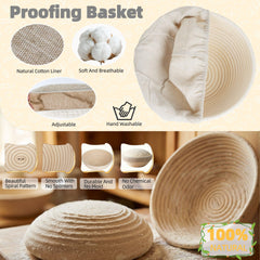 LOCONHA Sourdough Starter Kit printed user manual image