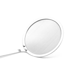 Long handle skimmer spoon designed to protect hands from heat