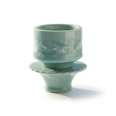 LONG QUAN CELADON ceramic tea cup with saucer 120ml
