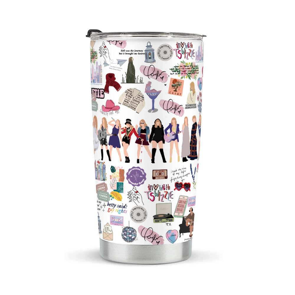 LONGXIN stainless steel tumbler 20oz with clear lid for women