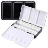 LOONENG metal watercolor tin with fold-out palette