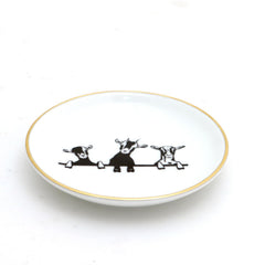 Lorrie Veasey ring dish porcelain 4x4 inches