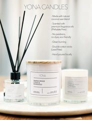 Los Angeles handmade coconut wax candle by Yona Malibu image