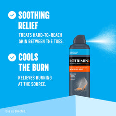 3-pack Lotrimin AF antifungal spray packaging