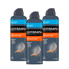 Lotrimin AF athlete's foot liquid spray bottle