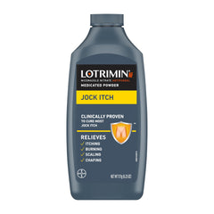 Lotrimin Antifungal Jock Itch Medicated Powder bottle 6.25 oz