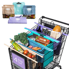 Lotus Original Trolley reusable shopping bags set of 4