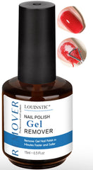 LOUINSTIC gel polish remover 15 ml bottle label