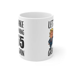 11 oz Lovesout ceramic mug for hot or cold drinks