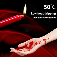 Candle made of non-toxic paraffin wax with cotton wick