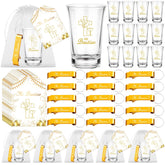 LTEIWFPE baptism shot glasses with pigeon cross design