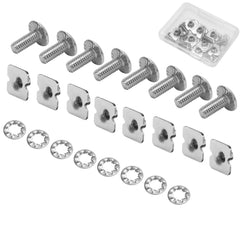 LUAATT football back plate screws kit 8 set package