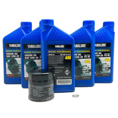 LUB-MRNMR-KT-10 oil change kit packaging for Yamaha watercraft