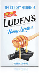 Luden's Throat Drops Honey Licorice lozenges pack of 3
