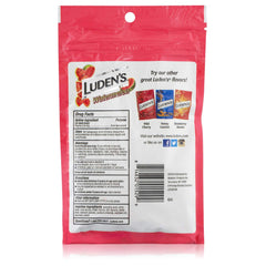 Individually wrapped Luden's Watermelon Throat Drops lozenges