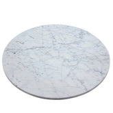 LuKa Marble Designs Carrara cake stand 18 inch diameter