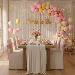 Balloon strip sticky dots and ribbons included