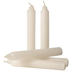Luminessence Long-Burn Emergency Candles set of 12 5-inch unscented candles