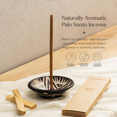 Hand rolled Palo Santo incense sticks by Luna Sundara Peru