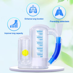 Incentive Spirometer Adult tubing and ball piston