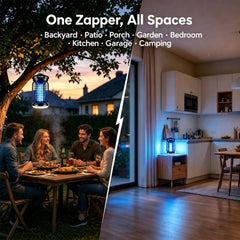LUOJIBIE 4200V electric zapper powering pest elimination