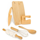 LUOLAO wooden kids safe knife set with two styles