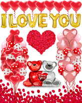 Lutoys valentines balloon kit main box contents