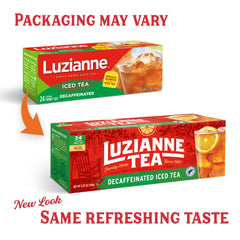 Orange Pekoe Pekoe Cut Black Tea blend in Luzianne bags
