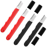 LXUEJIE garden tool sharpener red black compact 12.2 cm length