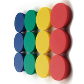 LYFUMAG fridge magnet set 12 pack 30mm diameter