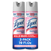 Lysol Disinfectant Spray Early Morning Breeze 19 Fl Oz two-pack can