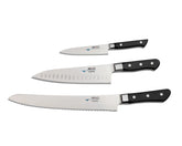 MAC PRO-31 3-piece knife set with MTH-80 8 inch chef knife
