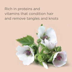 Macadamia oil and marshmallow extract in conditioner formula