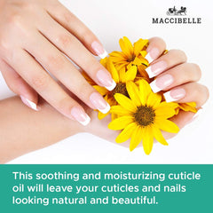 Refill packaging for Maccibelle Cuticle Oil For Nails Pineapple