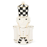 MACKENZIE CHILDS salt and pepper shaker set Courtly Noel Nutcracker image 1