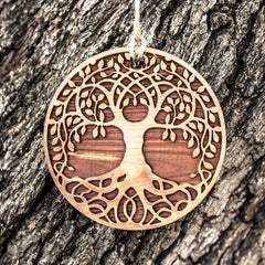 Great Christmas Gift cedar ornament