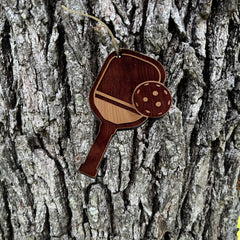 Cedar Ornament Pickleball Made in Texas