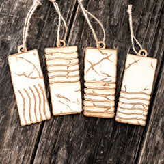 Made in Texas ornament display ready