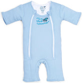 magic sleepsuit merlins cotton swaddle transition blue small 12-18lbs image 1
