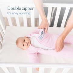 magic sleepsuit merlins cotton swaddle transition blue small 12-18lbs image 4
