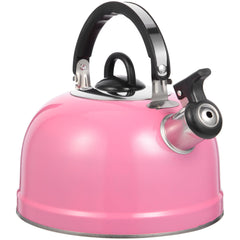 MAGICLULU Buzzing kettle stovetop pink stainless steel