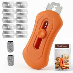 Magnetic Bread Lame with 10 razor blades and case