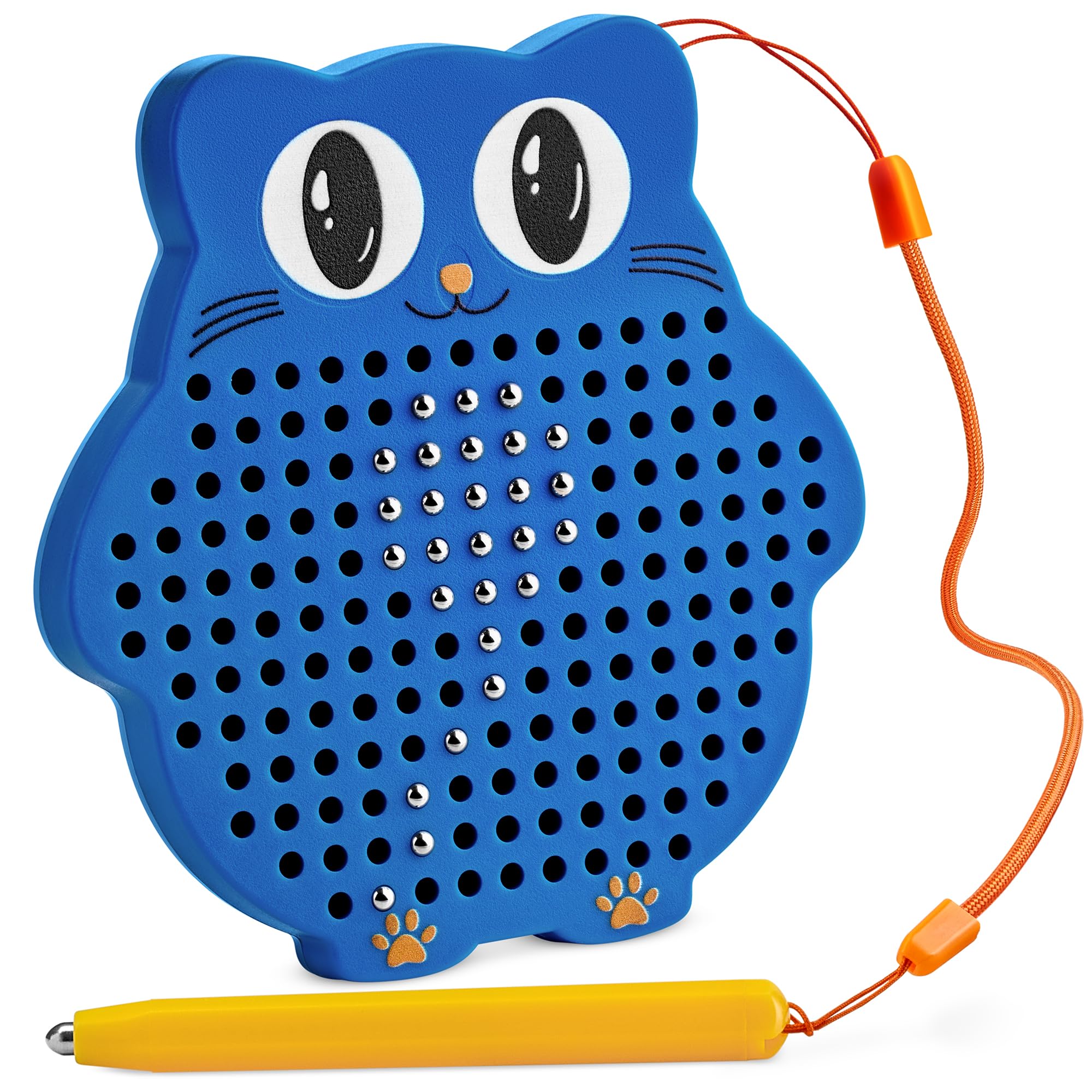 Magnetic drawing board for kids with stylus