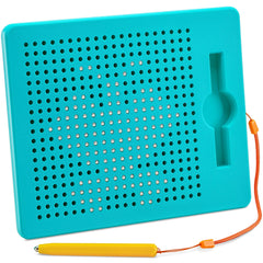 Magnetic Drawing Board for Kids & Toddlers with stylus and beads