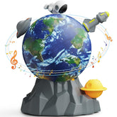 Magnetic Musical Rotating Ball space toy with astronauts