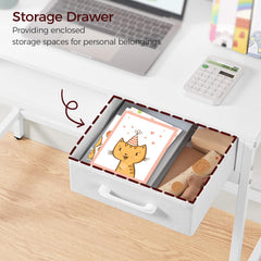 Detachable book sorter feature on MAHANCRIS desk