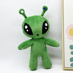 33cm green alien plushie doll vacuum sealed bag by Maipai